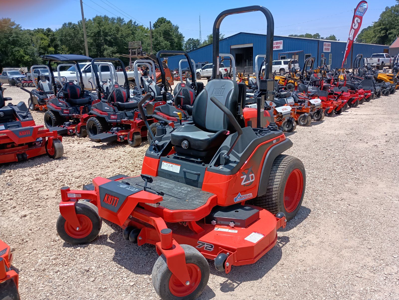 Super Deal — Kioti ZXD72 Zero Turn Mower | Preferred Equipment
